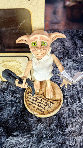 Dobby Elfo Domestico 26cm Artesanal Para Coleccionistas