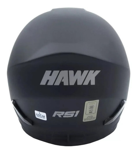 Casco Para Moto Integral Hawk Rs1  Ridegreen
