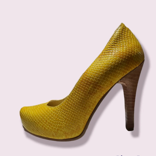 Zapato De Vestir - Cuero - Taco Reina- Envio Incluido