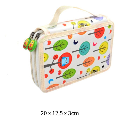 Estuche Para Lápices De Colores Con 32 Ranuras, Estuche