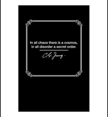 Libro: In All Chaos There Is A Cosmos ~ Carl Jung: Quote 6