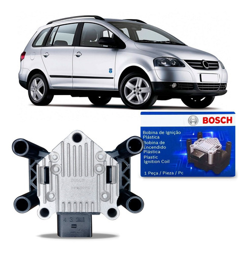 Bobina De Ignição Space Fox 1.6 2006 A 11 12 13 2014 Bosch