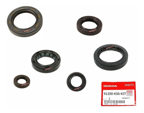 Kit Juego Retenes Motor Original Honda Cr 125 86-03 Moto Sur