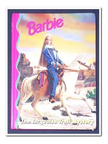 Barbie, Libro Aventuras Ingles, Tapa Dura Mattel 1999