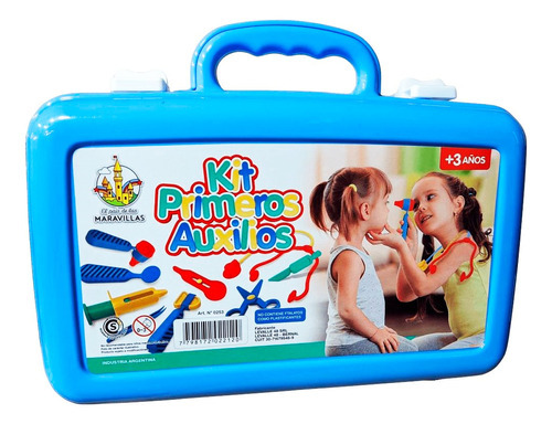 Valija De Juguete Kit Primeros Auxilios - Irv Toys