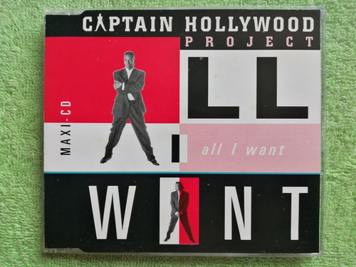 Eam Cd Maxi Single Captain Hollywood All I Want 1993 Europeo