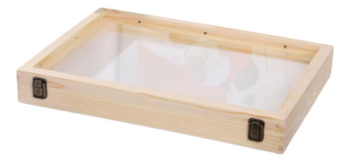 Caja De Sombra Marco De Fotos Caja De Almacenamiento Madera