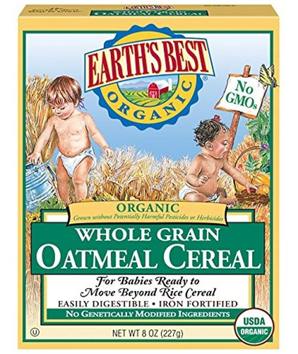 Whole Grain Oatmeal Cereal  (paquete De 12)