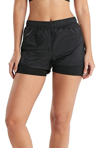 Short Con Calza Reves Kalix Mujer Deportivo Entrenamiento 