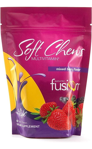 Bariatric Fusion Multivitamin Mixed Berry 60 Soft Chews