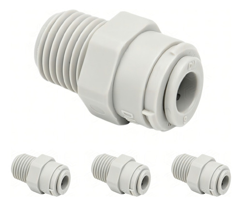Dmfit - Tubo 1/4 X Rosca Macho Npt 1/4 - Amc0404 - 04 Un