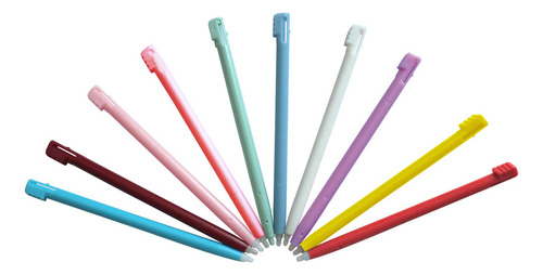Ostent Pack De 10 Stylus Color Touch Para Nds Lite