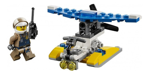Lego City 30359 Avión Acuático De Montaña Policía