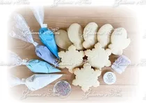 Comprar Set De Cookies Para Decorar Motivo Navideños Y Otros