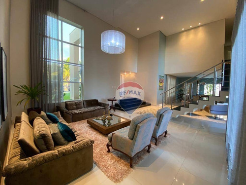 Imagem 2 de 30 de Casa Com 4 Quartos À Venda, 540 M² Condomínio Florais Cuiabá Residencial - Cuiabá/mt - Ca0839