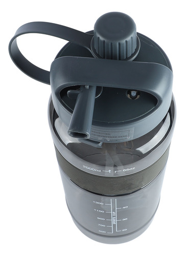 Botella De Agua Deportiva A Prueba De Fugas Pajita De