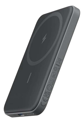 Power Bank Batería Cargador Magsafe Magnético Anker 621 Mag-go | Capacidad De 5000 Mah | Compacta | Incluye Cable Usb-c A Usb - C - Negro