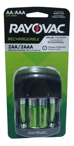 Cargador De Pilas Recargables Aa/aaa 4pk Rayovac