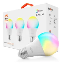 Comprar Foco Inteligente Nexxt Nhb-c120 Rgb Colores Alexa Google 3pk