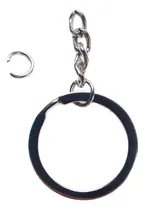 Comprar 100 Argollas Cadena Aros Llaveros Resina Manualidades