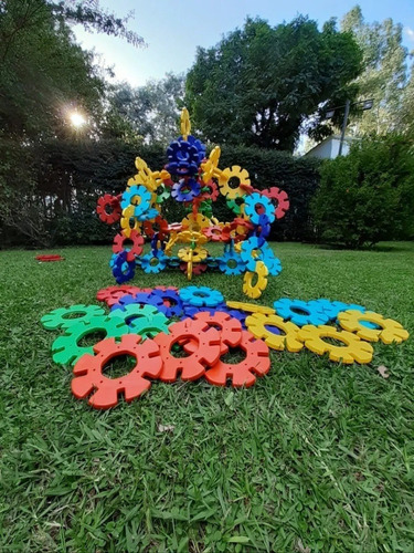 Flor Super Gigante X 96 Unidades - Juego Montessori Niños