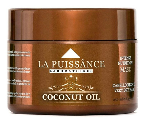 La Puissance Coconut Oil Máscara Nutritiva Coco Pelo X 250ml