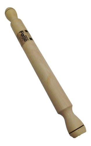 Palo De Amasar Fijo Madera 49 Cm 4,5 Diam. Ferpa Palo Blanco