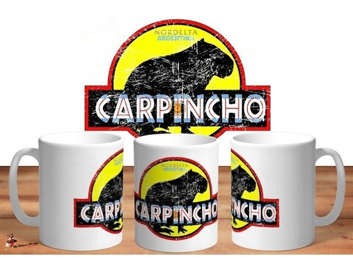 Taza Carpincho Nordelta Argentina Meme Art