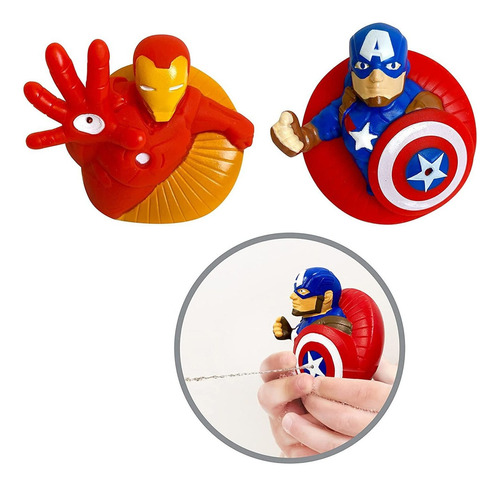 Marvel Avengers De 10 Piezas Bath Toy Value Value Toys - Kid