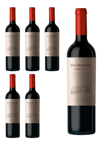 Nieto Senetiner Malbec D.o.c. 750ml Caja X6. Quirino Bebidas