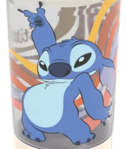 Shakeira Vip Stitch Disney 600ml Good Vibes C/ Compartimento