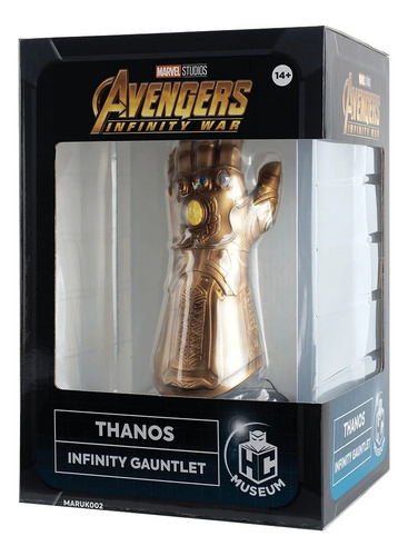 Miniatura Thanos Manopla Marvel Museum Eaglemoss