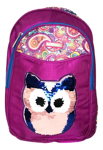 Mochilas escolares 2019 sales con lentejuelas