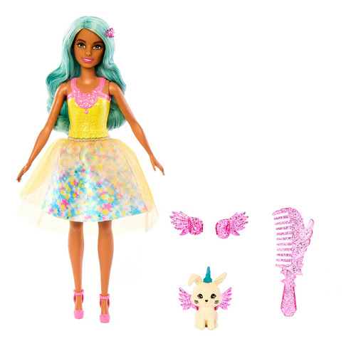 Mattel Barbie Muñeca A Touch Of Magic Teresa Con Falda Y Alas