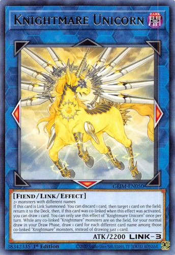 Knightmare Unicorn Yugioh!