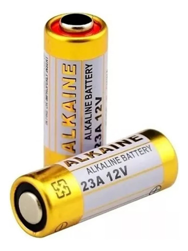 Pila Bateria Alcalina 23a 12v Control Alarmas Portón Timbres