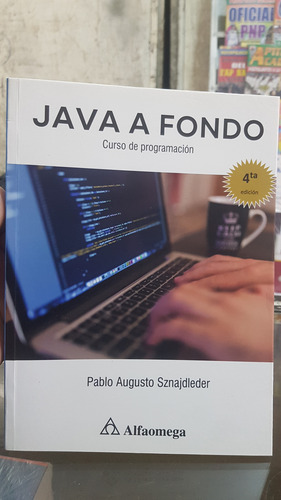 Libro Java A Fondo. Curso De Programación (Usado)