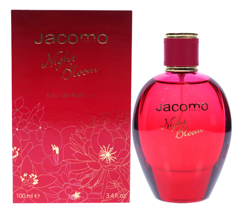 Perfume Jacomo Night Bloom Edp En Spray Para Mujer, 100 Ml