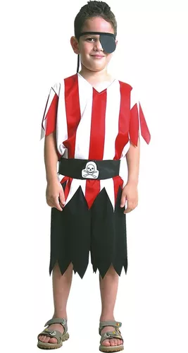 TOYANDONA 1 Conjunto Capitão Pirata Olho Tapa-pirata Botas De Pirata Calça  Pirata De Pirata Infantil Acessórios Piratas Infantis Conjunto De Vestir  Pirata Poliéster Clássico Decorações Filho