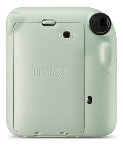 Kit Câmera Instax Mini 12 + 10 Fotos Macaron + Bolsa Verde