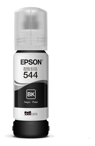 Imagen 1 de 5 de Botella Tinta Epson T544 Negro Ecotank L1110 L3110 L3150