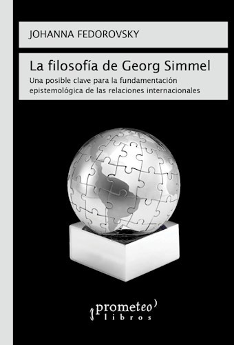 Libro Filosofia De Georg Simmel De Johanna Fedorovsky