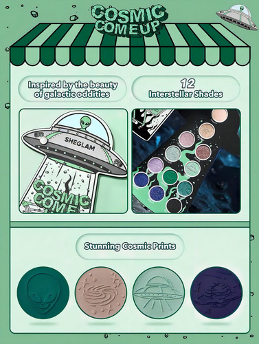 Colección Sheglam Cosmic Come Up Colection Set De Maquillaje