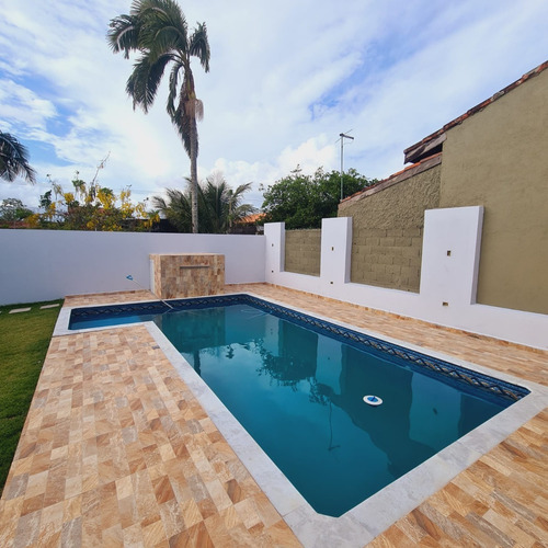 Imagem 3 de 30 de Casa Com 3 Dorms Em Itanhaém, Cibratel Ll Com Piscina De Lote Inteiro 380m², R$660.000,00, Lado Praia 100 Metros Do Mar