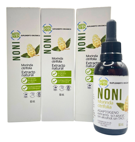 Noni Morinda Citrifolia Combo Pack De 3 Uds.