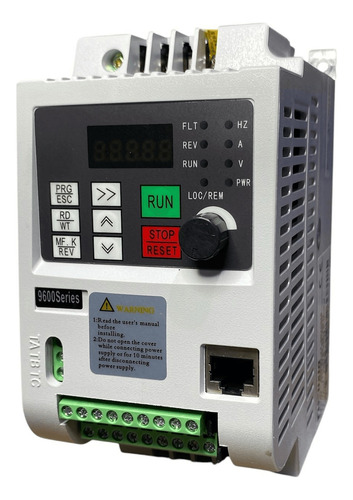 Inversor De Frequência 1,5cv 1.5kw 220v Mono/trifásico 7a