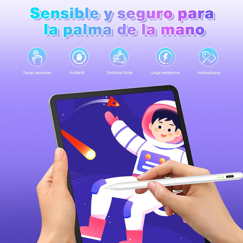 Bsmkd Lápiz Stylus Capacitivo, 2 En 1 Stylus Pen Universal