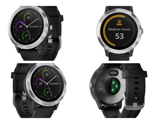 Imagen 3 de 4 de Micas Lamina Protector 2 Vidrio Templado Garmin Vivoactive 3