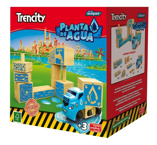 Trencity Planta De Agua- Colección Bloques- Tienda Oficial -