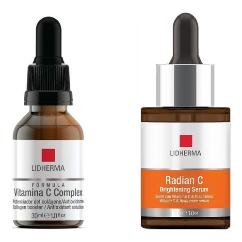 Radian C Brightening Serum + Vitamina C Complex Lidherma 